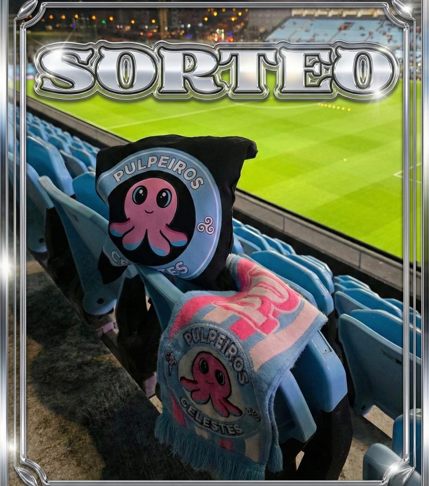 Sorteo Pulpeiros Bolsa e Bufanda